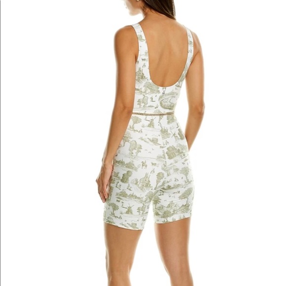 WeWoreWhat active bodysuit vintage voile sage - Picture 2 of 4